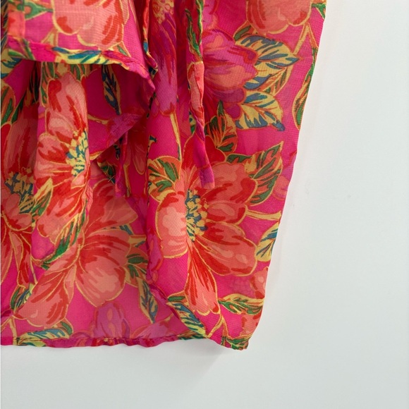 BEACH RIOT Melanie Sarong in summer coverup beach Miami Peony size one size - Picture 5 of 14